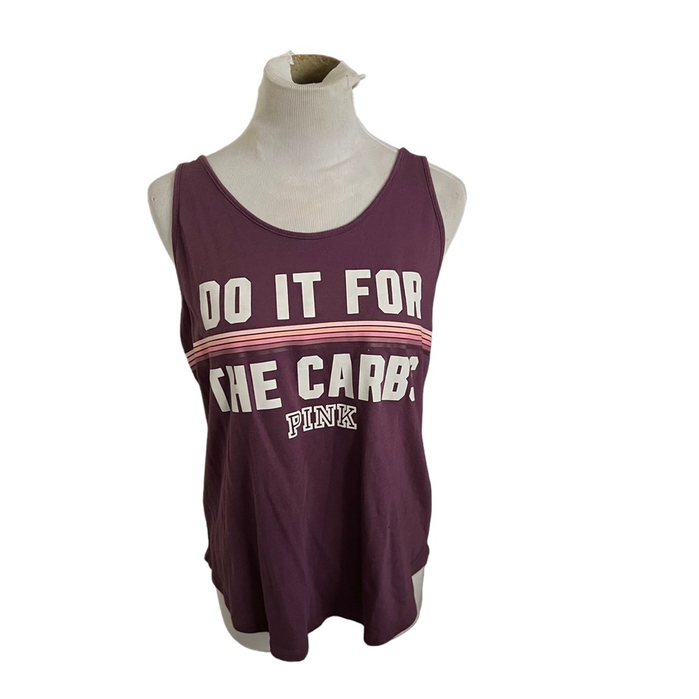 Victoria’s Secret PINK purple tank top size large